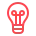 web icon light bulb